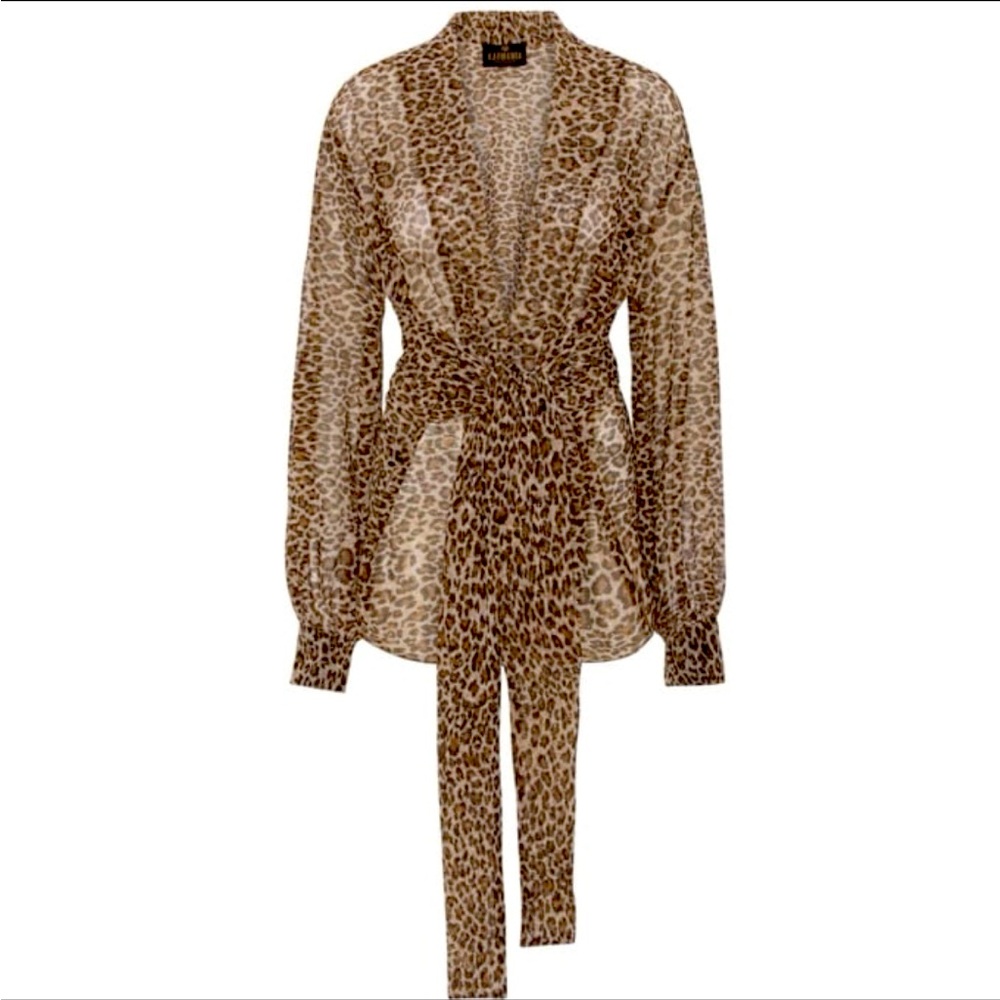 NWT! Garcia Leopard Print Top